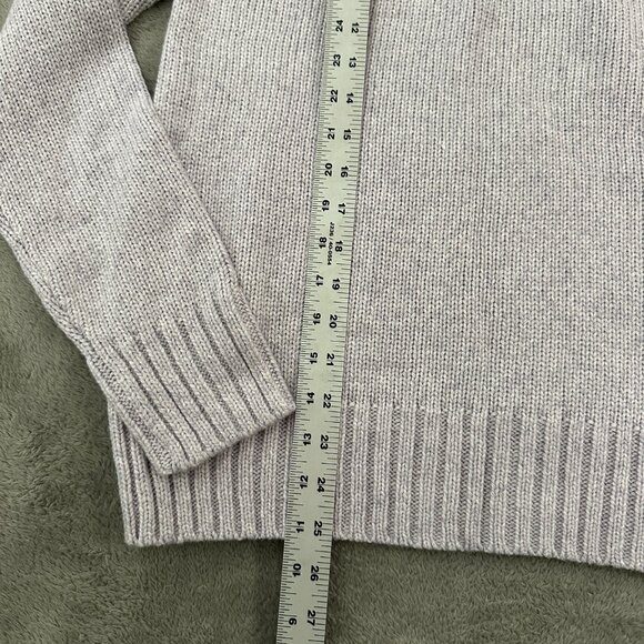 NWT Tentree 10Tree Highline Wool Cotton Turtleneck Sweater Purple Women's SMALL - Picture 4 of 6